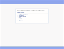 Tablet Screenshot of mail.hspheredns.com
