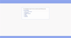 Desktop Screenshot of mail8.hspheredns.com