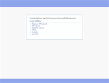 Tablet Screenshot of mail8.hspheredns.com